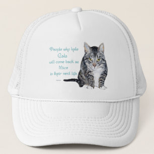 Casquette Sagesse de Chat - Les gens qui détestent les chats