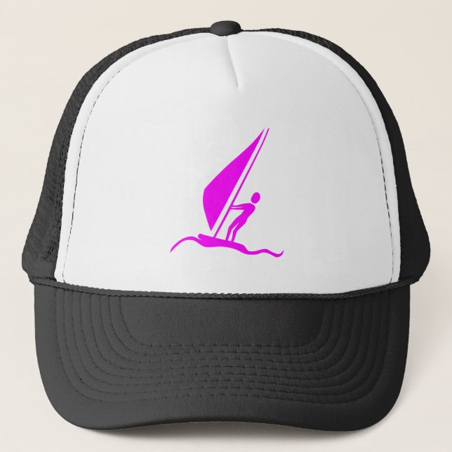 Casquette Sailboarding - Magenta (Devant)