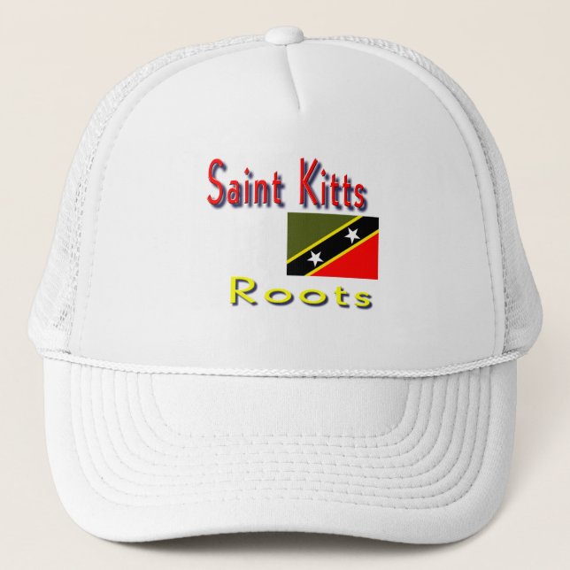 Casquette Saint kitts porte chapeau de camionneur (Devant)