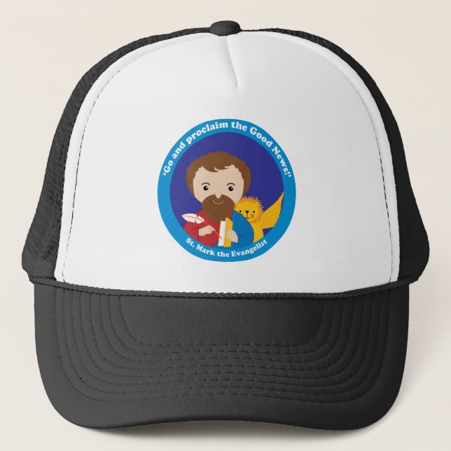 Casquette Saint Marc l'évangéliste (Devant)