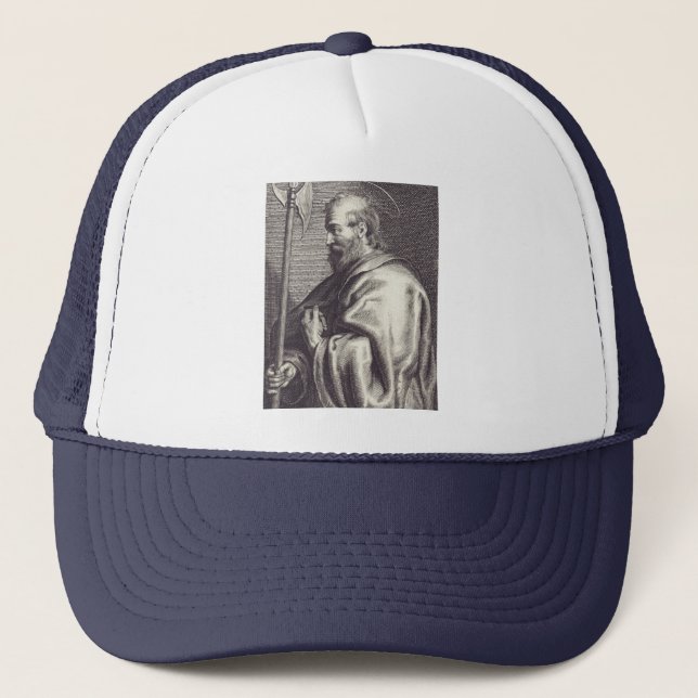 Casquette Saint Matthieu l'Évangéliste - Reproduction d'Art  (Devant)