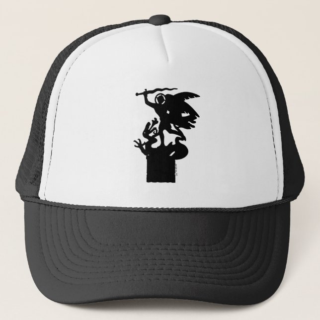 Casquette Saint Michel et Dragon (Devant)