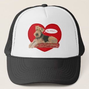 Casquette Saint-Valentin Airedale / Welsh Terrier