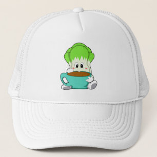Casquette Salade avec Coupe de café