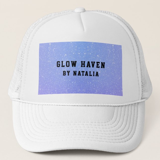 Casquette Salon de beauté parties scintillant Ombre (Devant)