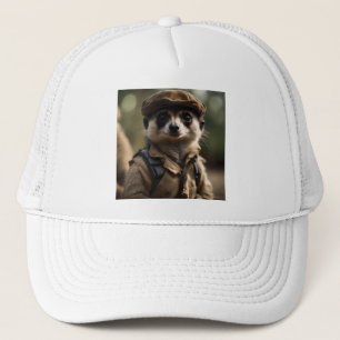Casquette Saluer Silvester la suricate : l'histoire d'un vét