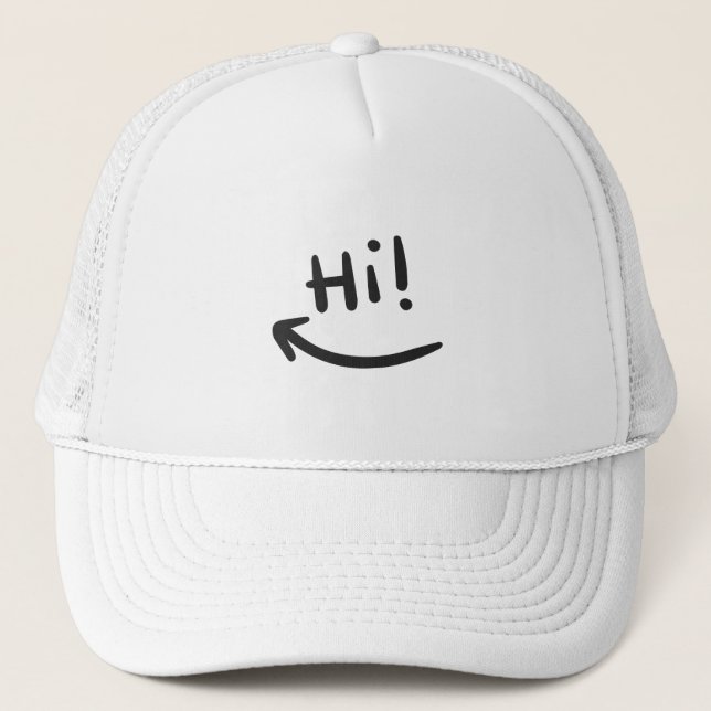 Casquette Salut souriant (Devant)