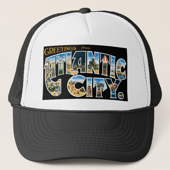 Casquette Salutations de Atlantic City (Devant)
