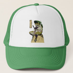 Casquette Samouraï Grenouille : Gardien du Lotus