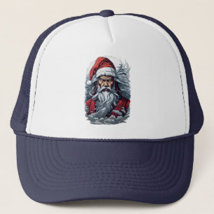 Casquette Samurai Père Noël Warrior Christmas Art Cadeau