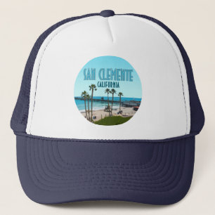 Casquette San Clemente Pier Beach California Vintage