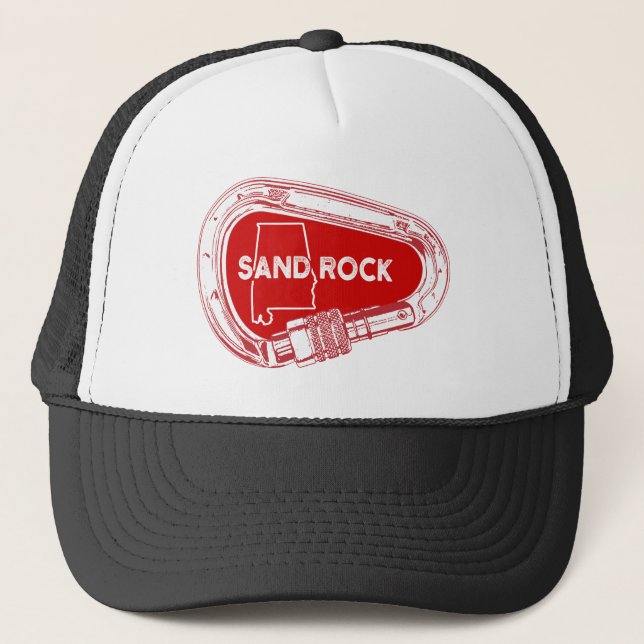 Casquette Sand Rock Alabama Rock Escalade Carabiner (Devant)