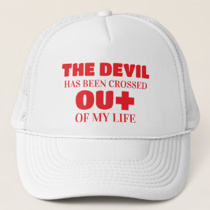 Casquette Satan a croisé, Jésus en