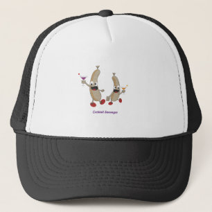 Casquette saucisses de cocktail