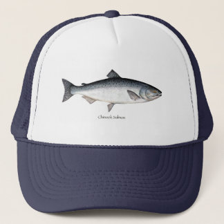 Casquette saumoné de Chinook/saumon quinte