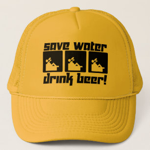 Casquette Sauvez la bière de boissons de l'eau !