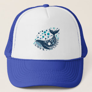 Casquette Sauvez l'artisanat des baleines de la planète pour