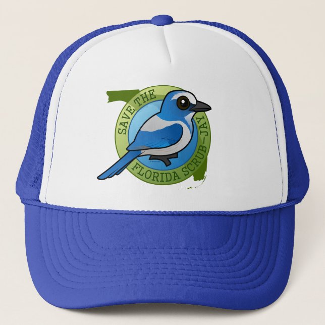 Casquette Sauvez le Frotter-Geai de la Floride (Devant)