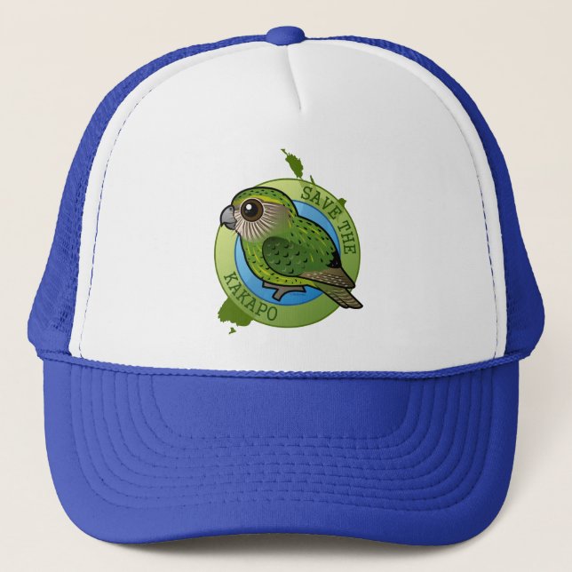 Casquette Sauvez le Kakapo (Devant)