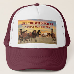 Casquette Sauvez Les Chevaux Sauvages