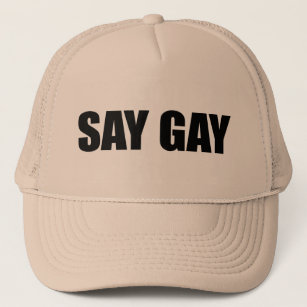 Casquette Say Gay Pro-LGBTQ