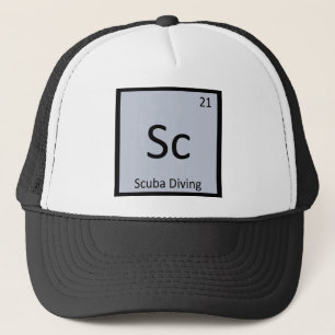 Casquette Sc - Plongée sous-marine Sports Chimie Tableau pér