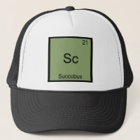 Sc - Succube Tee de symbole d'élément de chimie dr