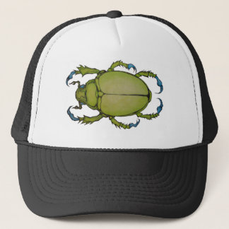 Casquette scarabée vert