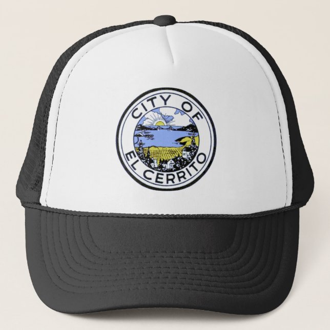 Casquette Sceau de la ville d'El Cerrito, Californie (Devant)