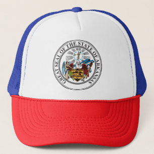 Casquette Sceau de l'Arkansas State USA Trucker Hat