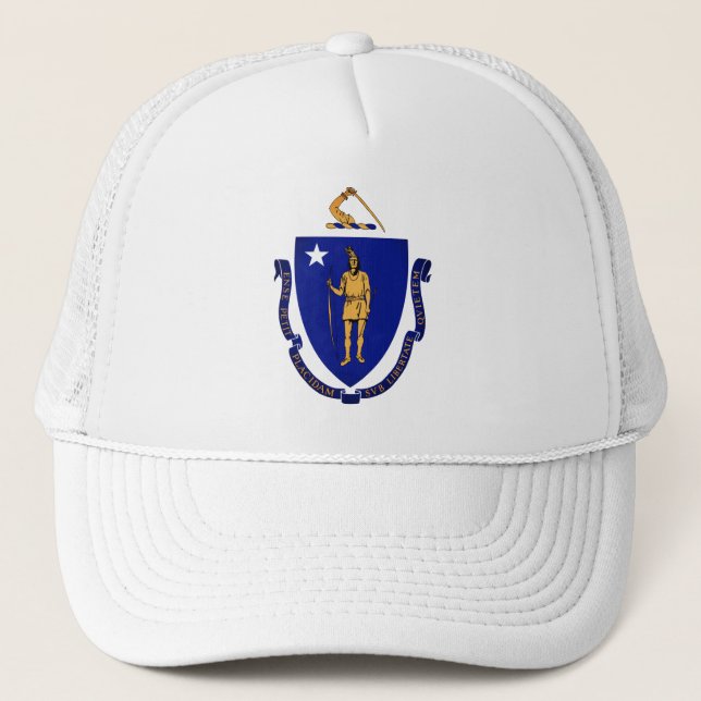 Casquette Sceau d'État du Massachusetts (Devant)
