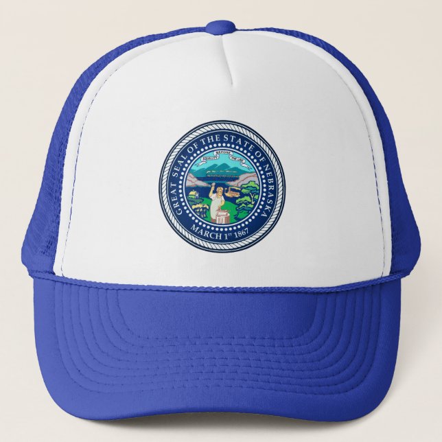 Casquette Sceau d'État du Nebraska (Devant)