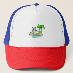 Casquette Sceau sur l'île