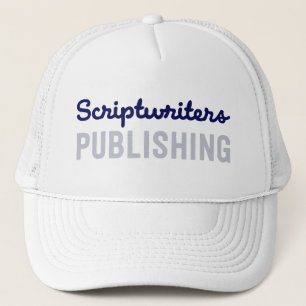 Casquette Scénaristes éditant le bleu marine/casquettes gr