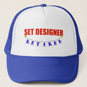 CASQUETTE SCÉNOGRAPHE RETRAITÉ