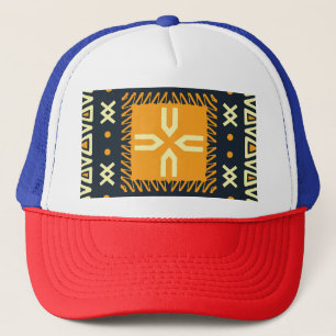 Casquette Schawl Design : Carré indien Batik.