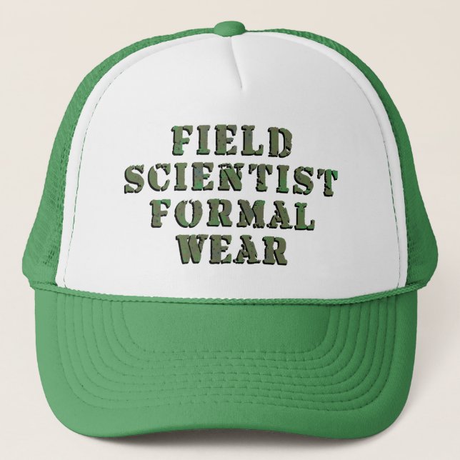 Casquette scientifique de terrain (Devant)