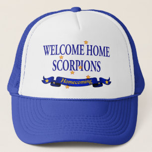 Casquette Scorpions à la maison bienvenus
