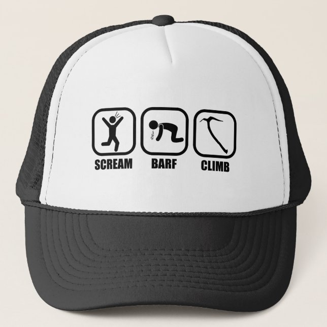 Casquette Scream Barf Climb (Devant)