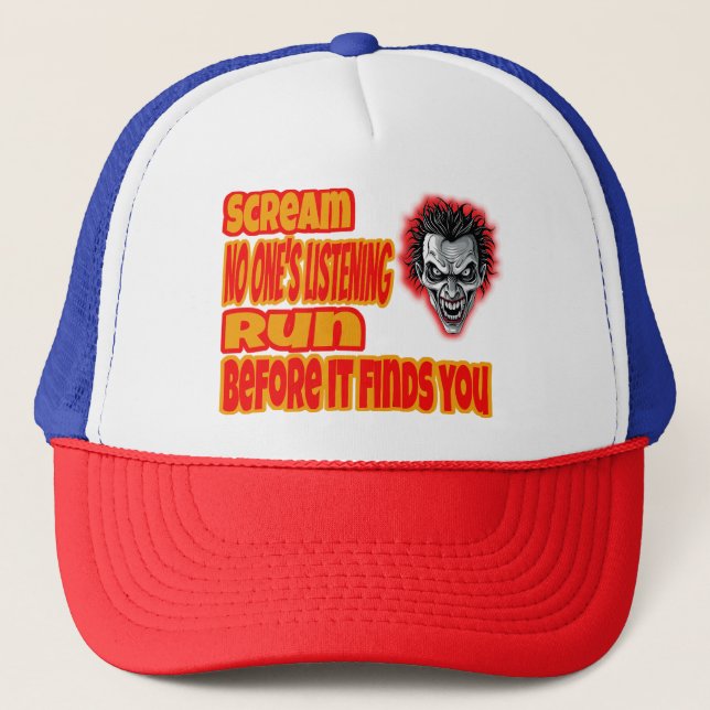 Casquette Scream & Run  (Devant)