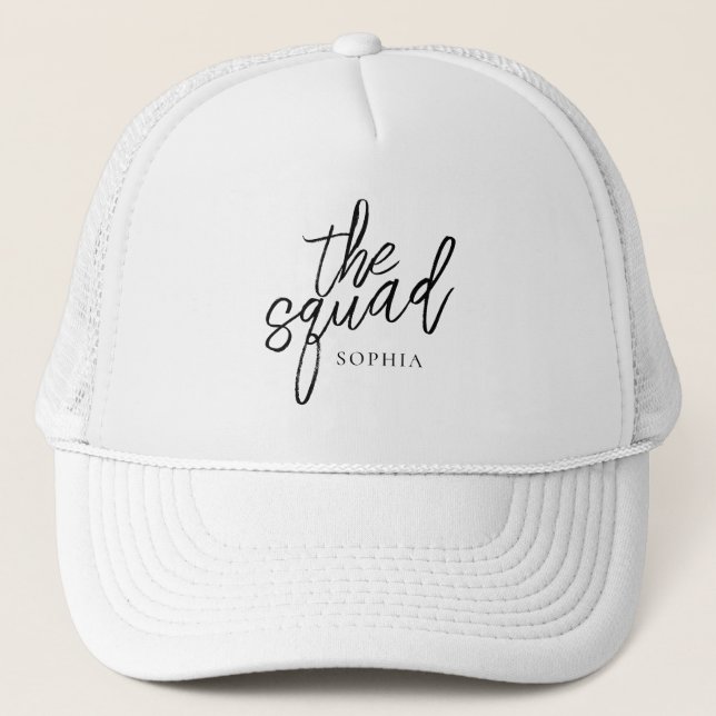 Casquette Script Minimal Le Squad Mariée sur mesure (Devant)