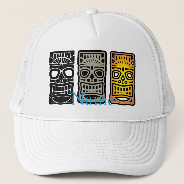 Casquette Sculptures Triple Tiki Thunder_Cove (Devant)