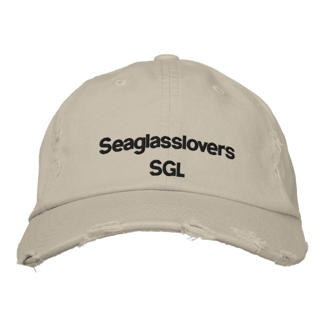 Casquette Seaglasslovers (Devant)