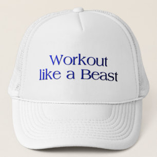 Casquette Séance d'entraînement comme une citation de bêt