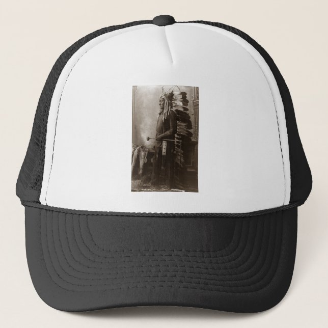 Casquette Séance Taureau en chef - cru (Devant)