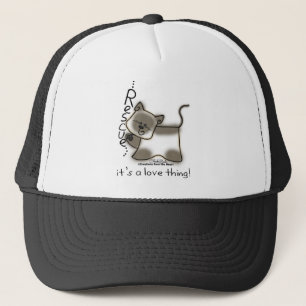 Casquette Secourt siamoise...c'est un truc d'amour !