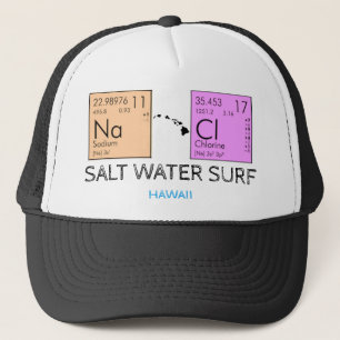 Casquette SEL NaCL EAU SURF