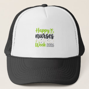 Casquette Semaine heureuse des infirmières 2026 Stéthoscope 