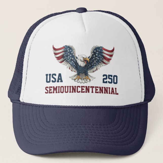 Casquette Semiquincentenaire du 250e anniversaire de l'Améri (Devant)