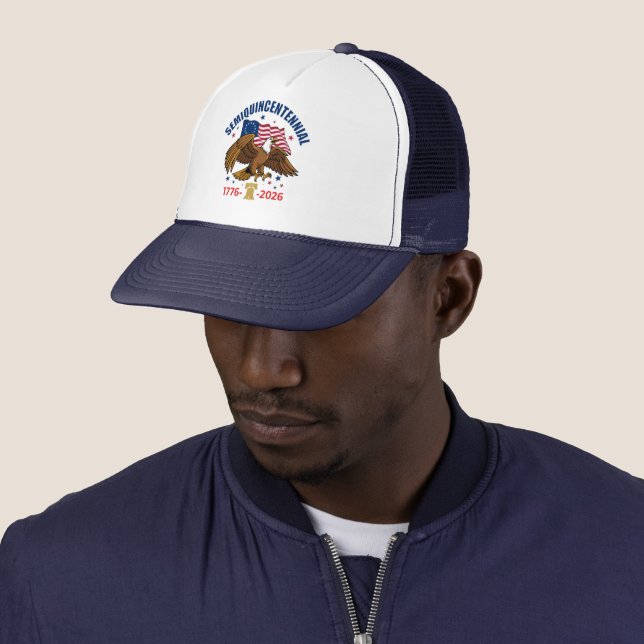 Casquette Semiquincentennial Bald Eagle Hat (En situation)